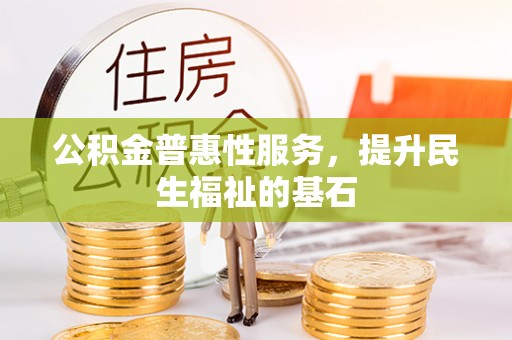 东光公积金普惠性服务，提升民生福祉的基石