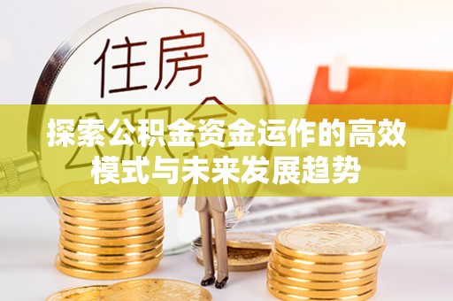 东光探索公积金资金运作的高效模式与未来发展趋势