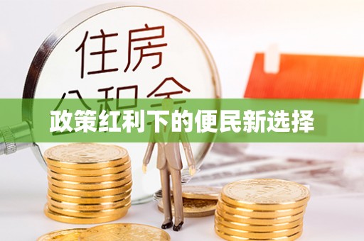 东光政策红利下的便民新选择