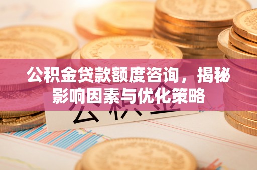 东光公积金贷款额度咨询，揭秘影响因素与优化策略