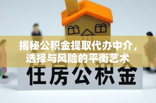 东光揭秘公积金提取代办中介，选择与风险的平衡艺术