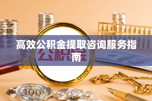 东光高效公积金提取咨询服务指南