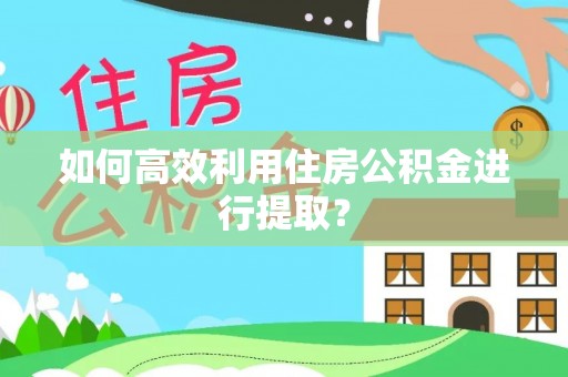 东光如何高效利用住房公积金进行提取？